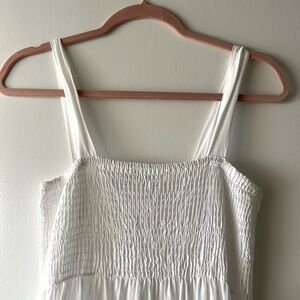 Summer Dress White One Size (fits Small/Medium)